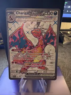 Charizard EX Promo 056 Scarlet and Violet Promo Card Near Mint Condition - Image 1