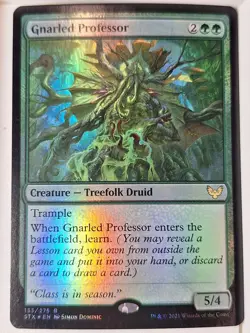Gnarled Professor - FOIL - Strixhaven: School of Mages - Magic the Gathering MTG - Image 1