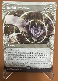 Starfall Invocation (Showcase) Bloomburrow Regular - Image 1