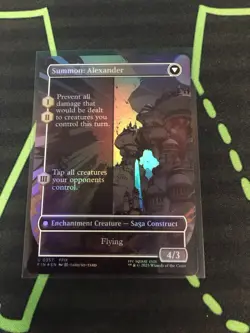 MTG Magic The Gathering Crystal Fragments Foil FIN Borderless Artifact Commander - Image 2