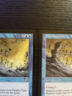 Parallax Tide set of 2 cards Nemesis LP Lightly Played MTG Magic the Gathering - Image 3
