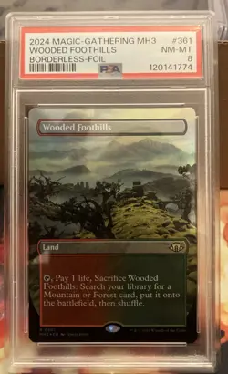 Wooded Foothills (Borderless) Modern Horizons 3 Foil - Image 1