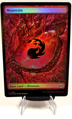 Dragon Eye Mountain Foil #0290 - Tarkir Dragonstorm (TDM) - MTG - Image 1