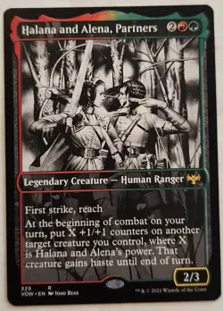 Halana and Alena, Partners VOW #325 Rare Regular NM+ - Image 1