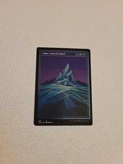 Snow-Covered Island PixelSnowLands.jpg (Etched) Secret Lair Drop Foil Light Play - Image 2