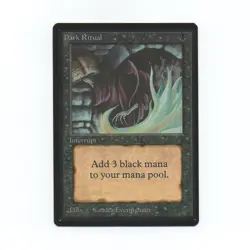 Magic: The Gathering Beta Series - Dark Ritual (099) - Image 1
