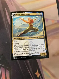 MTG - AANG SWIFT SAVIOR - NM - TLA - RARE - Image 1