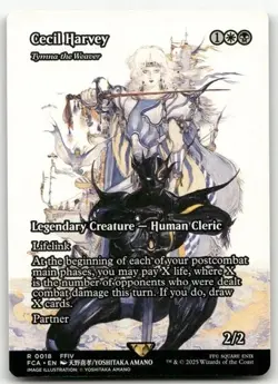 Cecil Harvey - Tymna the Weaver (Showcase) #18 (NM) Final Fantasy FCA Magic MTG - Image 1