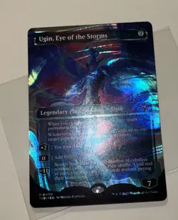 MTG Magic The Gathering Showcase Halo Foil Ugin, Eye Of The Storms Pack Fresh - Image 2
