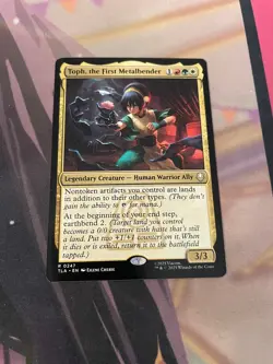 MTG - TOPH THE FIRST METALBENDER - RARE - NM - TLA - Image 1