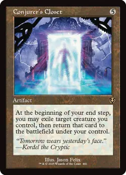 Conjurer's Closet Retro Frame Innistrad Remastered NM MTG - Image 1