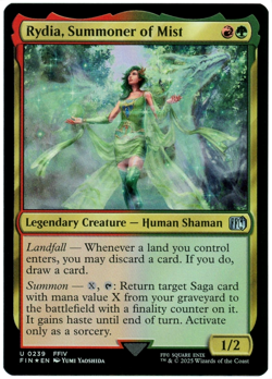 Rydia, Summoner of Mist (Foil) - 0239 - Final Fantasy - MTG - NM/M - Image 1