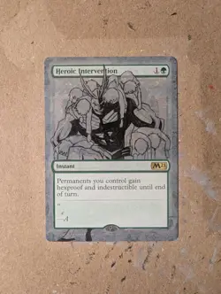 Heroic Intervention MTG Hand Painted Alter MHA My hero Academia Anime ALL MIGHT - Image 4