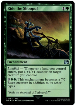 Ride the Shoopuf (Foil) - 0197 - Final Fantasy - MTG - NM/M - Image 1