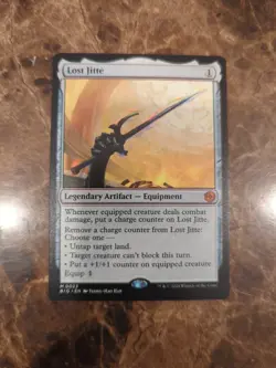 Lost Jitte Outlaws of Thunder Junction: The Big Score NM MTG Regular - Image 1