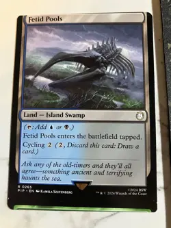 Fetid Pools Universes Beyond: Fallout MISPRINT MISCUT - Image 1