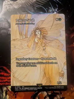MTG Princess Sarah - Azusa, Lost but Seeking (Showcase) Final Fantasy NM - Image 1