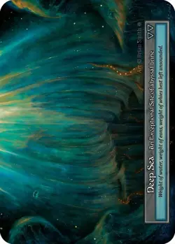 Sorcery: Contested Realm Deep Sea Exceptional Foil NM (GT) - Image 1
