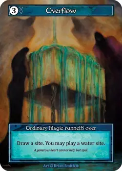 Sorcery: Contested Realm Overflow Ordinary Foil NM (GT) - Image 1