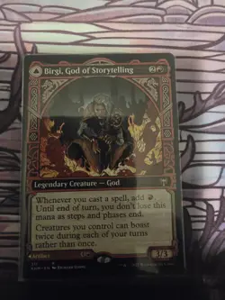 Birgi, God of Storytelling (Showcase) Kaldheim Regular - Image 1