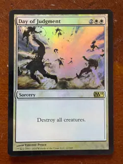MTG Magic the Gathering Day of Judgment FOIL M11 NM- - Image 1