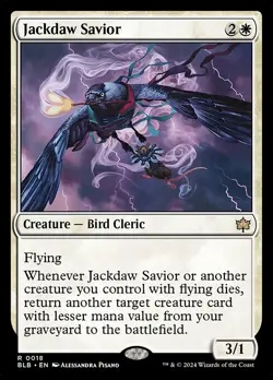 NM Jackdaw Savior, MTG, Bloomburrow, Magic the Gathering, 18 - Image 1