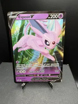 Pokemon TCG Sword & Shield Espeon V SWSH201 Black Star Promo NM! - Image 1
