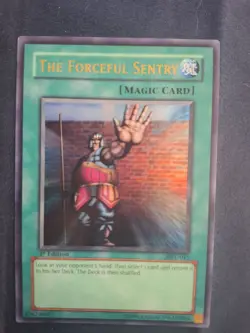 The Forceful Sentry MRL-045 Magic Ruler 1st Edition LP Ultra Rare - Image 1