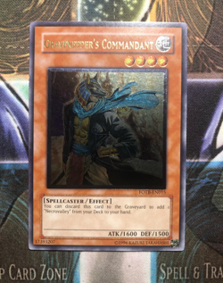 *** GRAVEKEEPER'S COMMANDANT *** ULTIMATE RARE FOTB-EN015 (VLP) YUGIOH! - Image 1