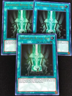 YUGIOH ADVANCED RITUAL ART GFP2-EN153 1ST ULTRA X3 (NM) - Image 1