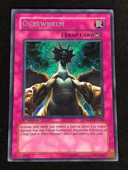 Yugioh Overwhelm RGBT-EN088 1ST SECRET (NM) - Image 1