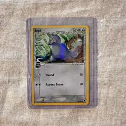 Seel 62/101 EX Dragon Frontiers Reverse Holo Delta Species Stamped Pokemon Card - Image 1