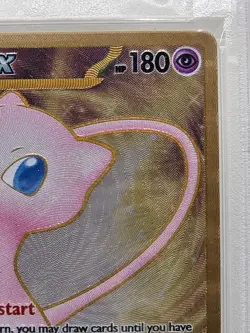 2023 Pokemon Mew ex Full Art 151 UPC Gold Metal Promo Card 205/165 PSA 10 GEM MT - Image 3