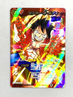 Monkey D Luffy - P OP 46 - One Piece Miracle Battle Carddass Card Japanese - Image 1