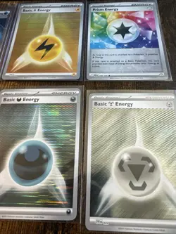 Lot of 15 Pokemon Cards ENERGY Assorted Sets Various Mint 15X All HOLOS Swirl - Image 3