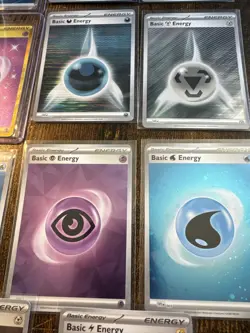 Lot of 15 Pokemon Cards ENERGY Assorted Sets Various Mint 15X All HOLOS Swirl - Image 5