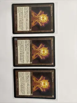 3 Power Matrix Mercadian Masques Regular MTG Rare Cards - Image 2