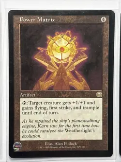 3 Power Matrix Mercadian Masques Regular MTG Rare Cards - Image 3