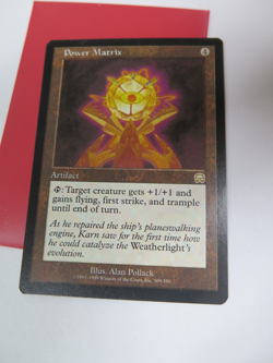 Power Matrix Mercadian Masques Artifact Rare MAGIC MTG CARD - Image 2