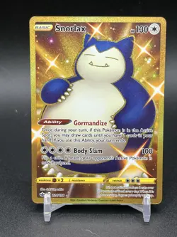 Pokemon Card Snorlax 224/198 Chilling Reign Gold Secret Rare - Image 1