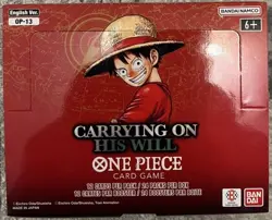 One Piece TCG: OP13 Carrying On His Will Booster Box New & UNSEALED English - Image 1