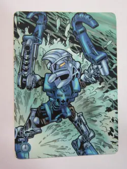 GALI ARRIVES BIONICLE QUEST FOR THE MASKS CARD 119 FULL ART NEV PLAYED NM - Image 1