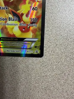 Pokemon 2016 Charizard EX Holo Black Star Promo Card XY121 - Image 4