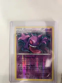 Pokemon Gengar TCG Reverse Holo Rare Card XY Breakthrough 60/162 NM-LP - Image 1