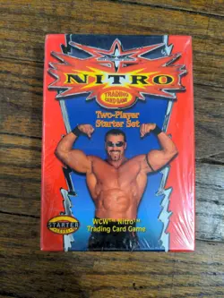 2000 WCW Wrestling Nitro CCG Two-Player Starter Set Trading Card Game - Image 1