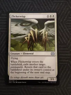 mtg flickerwisp double masters 2022 - Image 1