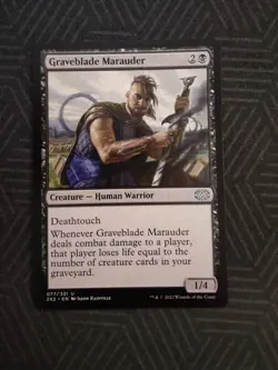 mtg graveblade marauder double masters 2022 - Image 1