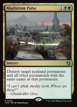 NM Maelstrom Pulse, MTG, Innistrad Remastered, Magic the Gathering, 244 - Image 1
