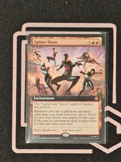 MTG Spider-Verse 0263 NON FOIL Extended Art Mythic - Image 1