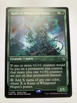 Kami of Whispered Hopes U Promo Pack: March of the Machine 383 NM - Image 1